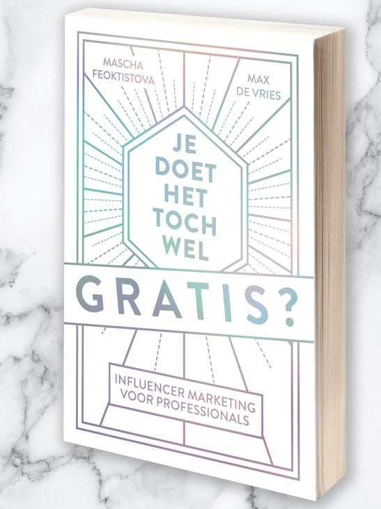 Je doet het toch wel gratis